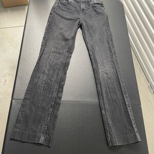 Zara Charcoal Denim Jeans NWOT